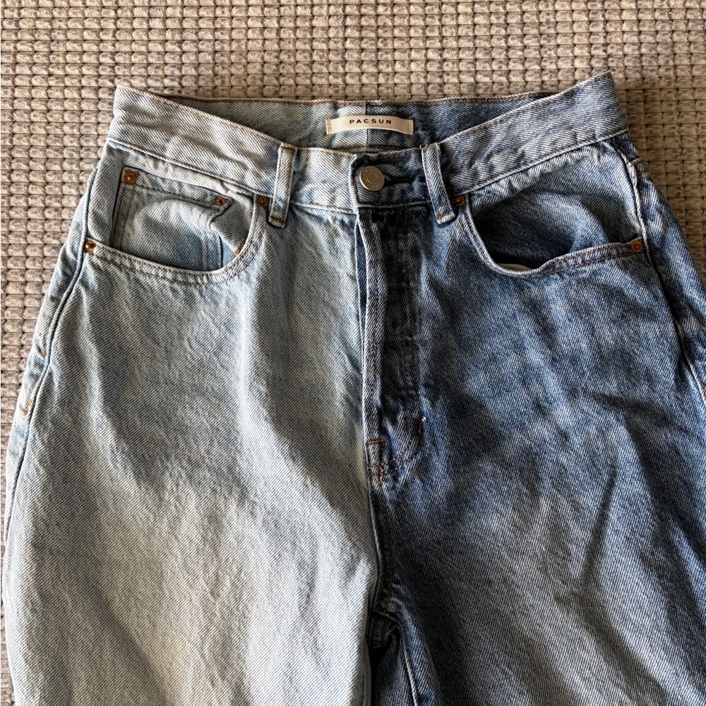 PacSun Contrast Blue Denim Jeans